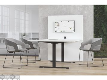 New Meeting armchairs with Sled Base