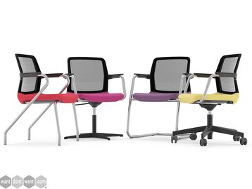 New Mesh Back Meeting Chairs with Choice of base