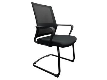 Brand New Mesh Back Cantilever Chairs in Black