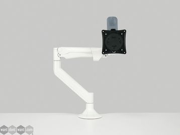 Brand new gas lift monitor arms - available in black, white or silver