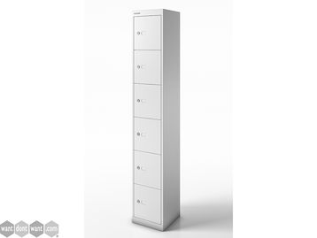 Brand New Bisley Steel Lockers with Choice of Finish - 6 Door