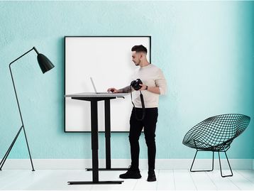 Brand new height-adjustable desks with dual motors