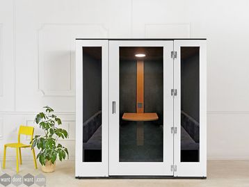 Brand New 2-person Acoustic Meeting Booths with Choice of Colour 