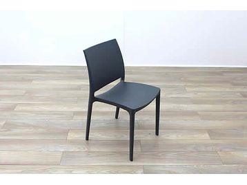 Brand New boxed stackable moulded plastic chairs available in various colours.