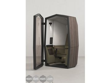 New Acoustic self-contained ergonomic work pods!
