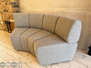 Used Davison Highley curved sofa