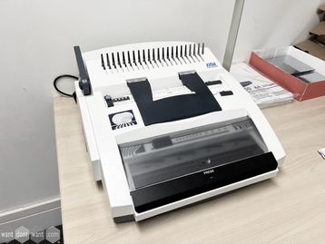 DSB CW-4500 Comb + Wire Electric Binding Machine including accessories client has in stock!