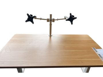 Used CMD twin monitor arms