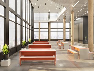 New timber tables in an array of colour options