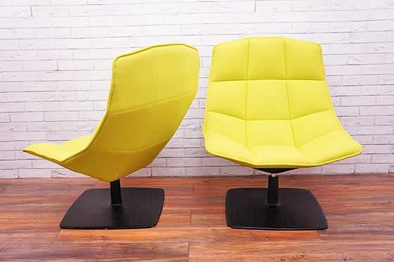 Knoll Jehs+Laub Lounge chairs - have some stains so priced appropriately